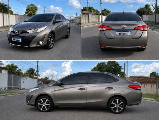 TOYOTA YARIS 1.5 16V FLEX SEDAN XS CONNECT MULTIDRIVE TOYOTA YARIS 1.5 16V FLEX SEDAN XS CONNECT MULTIDRIVE